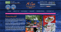 Desktop Screenshot of micasarestaurant.com.mx